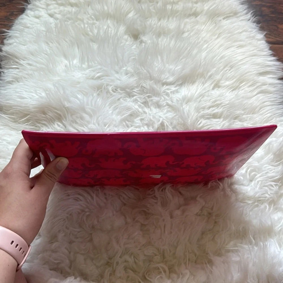 Lilly Pulitzer Glass Tray Tusk in Sun Design Jewelry Tray - Picture 4 of 9